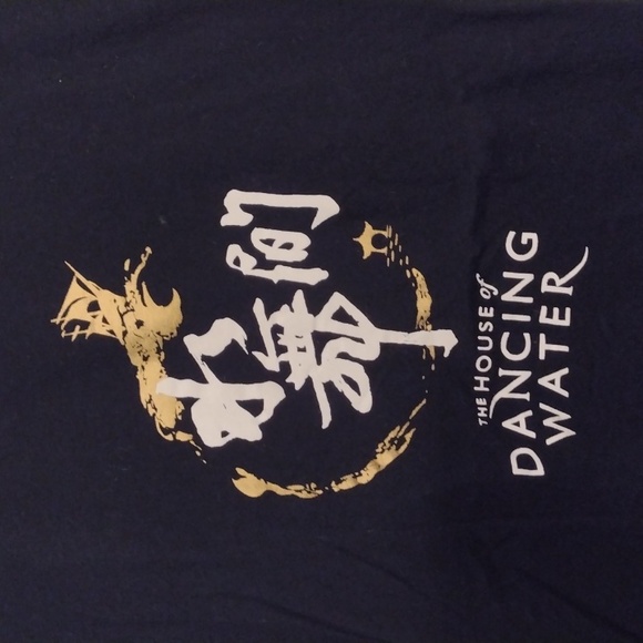 NEW Cirque Du Soleil The House of Dancing Water Black Cotton T-shirt size Small - Picture 2 of 13